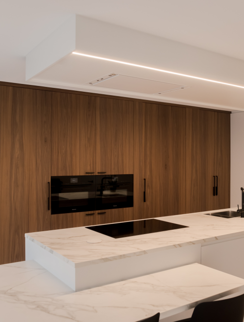 Prime spanplafond in keuken