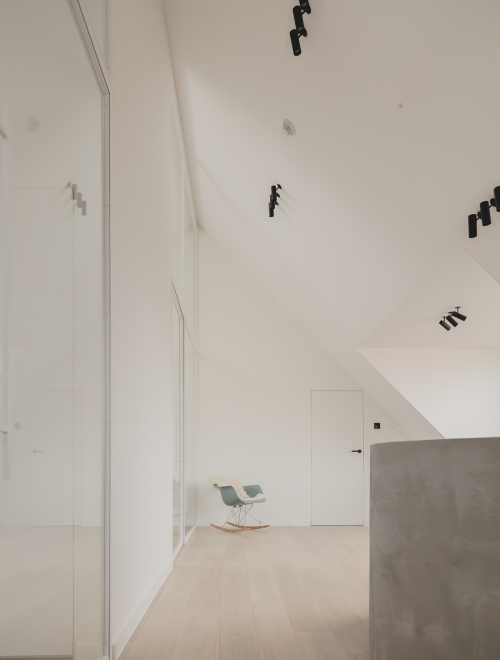Spanplafond met ingewerkte verlichting van Modular