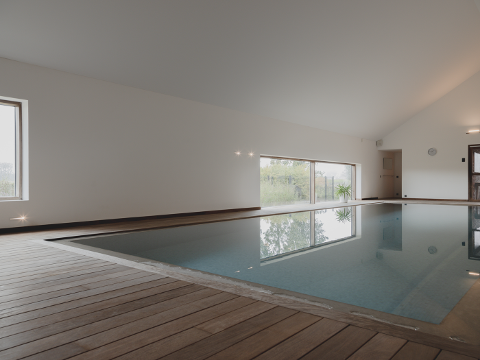 Soft Sound Pro spanplafond in poolhouse