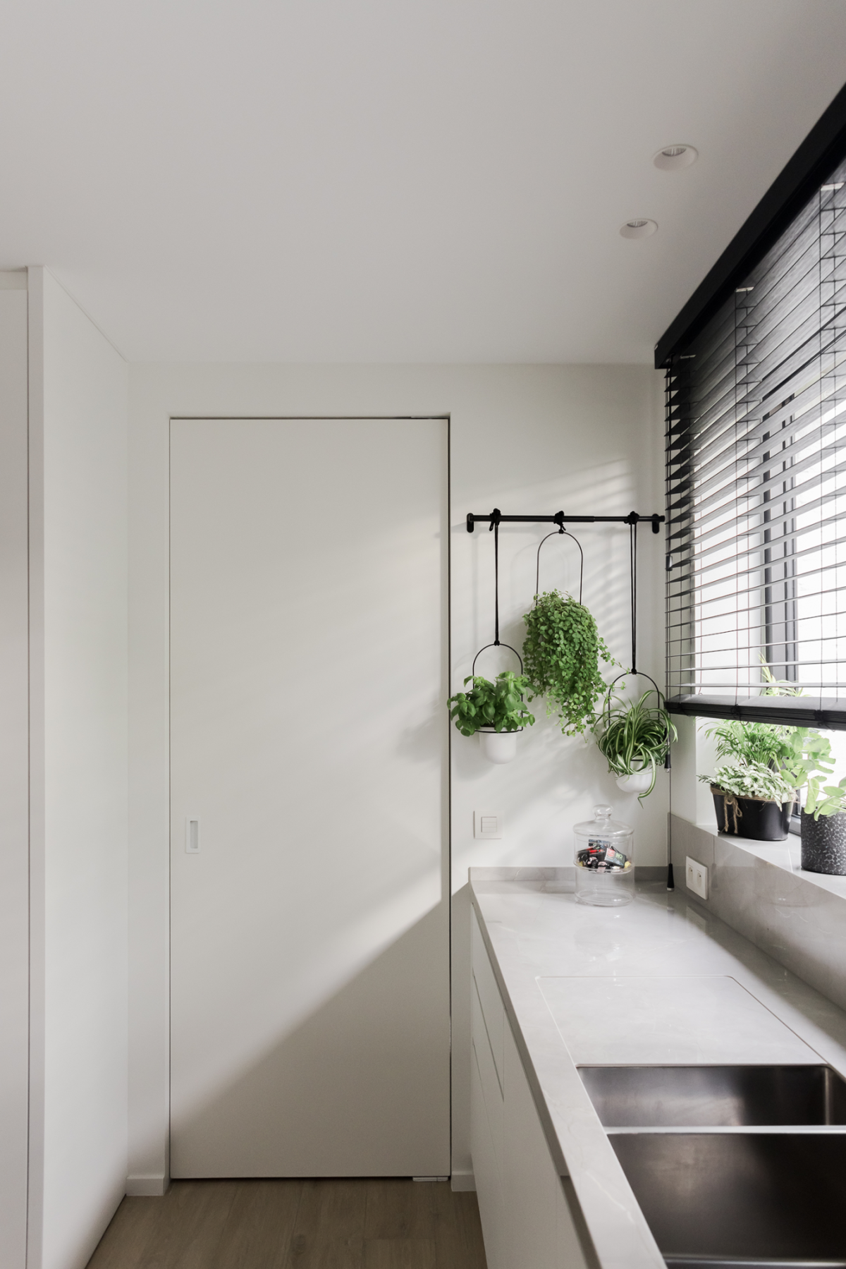 Inbouwspots in Prime spanplafond