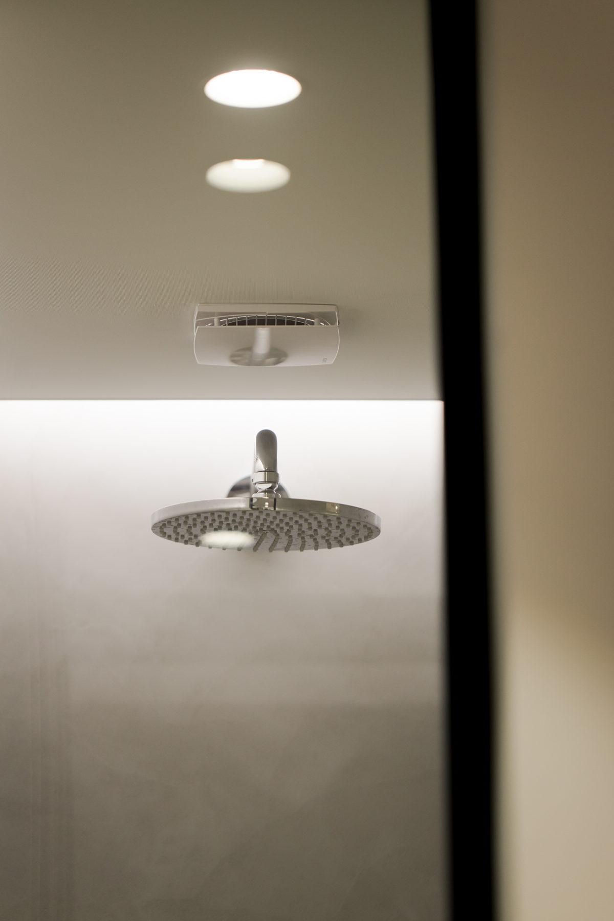 Spanplafond in de badkamer
